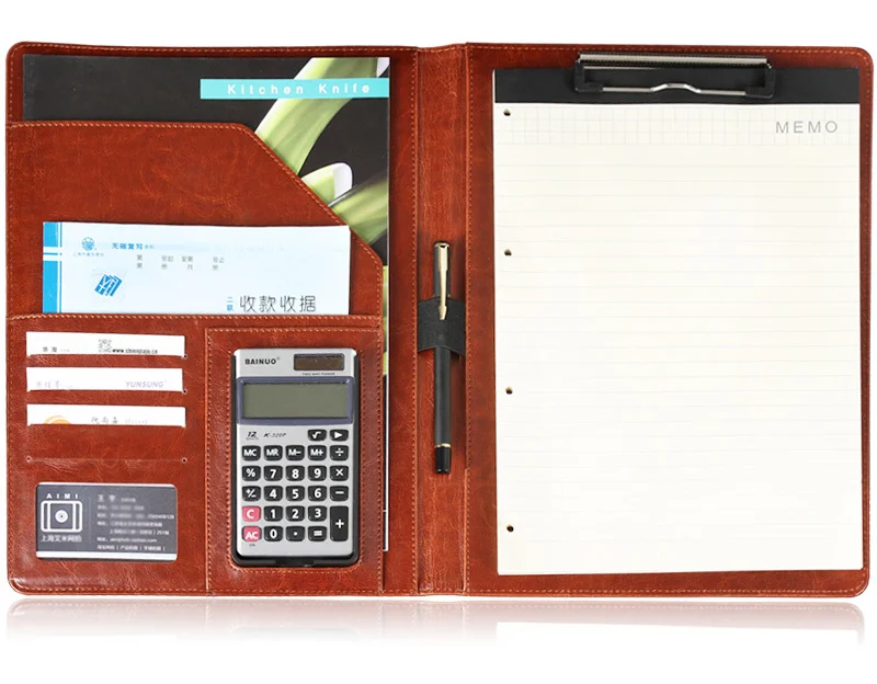 new Leather quality file folder contract folder contract folder supplies conference folders BK09 new Leather quality file folder contract folder contract folder supplies conference folders BK09