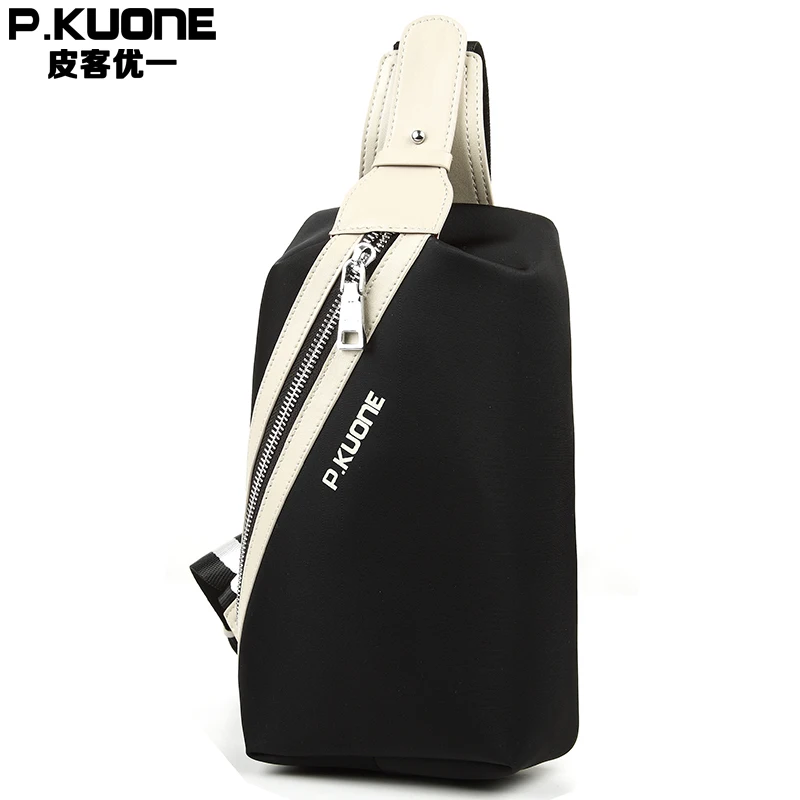 Men canvas chest font b crossbody b font font b bag b font Casual men messenger