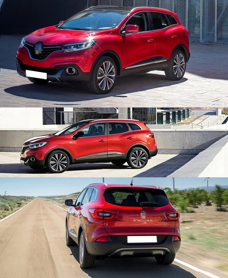  2 pièces Barres Transversales pour Renault Kadjar 2015