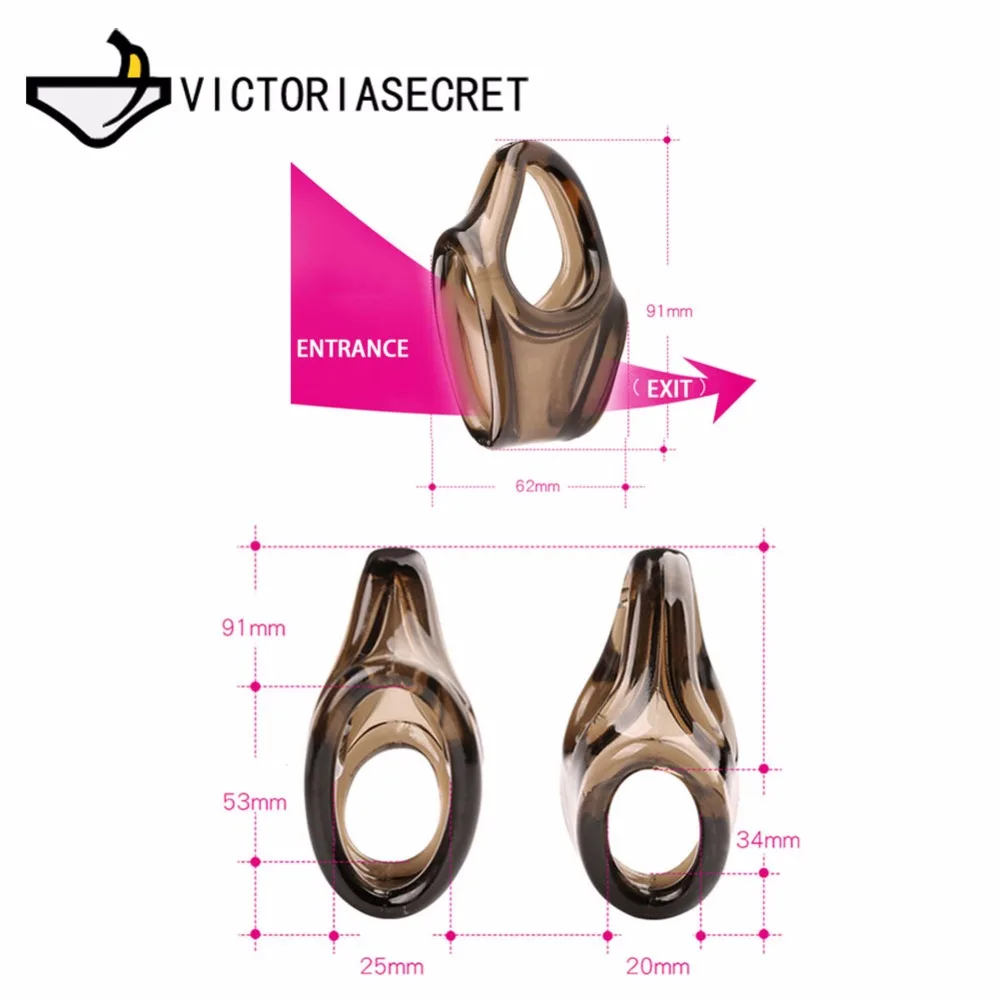 Penis Ring Dildo Scrotal Bound Reuse Penis Sleeve Scrotum Cock Ring Sex Toy For Men Delay Ejaculation Adult Product Sex Shop