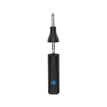 

Bluetooth Receiver Car Kit Handfree 3.5mm AUX Audio Jack A2DP Wireless Adapter Bluetooth 5.0 Music Receiver Pair with 2 Phones
