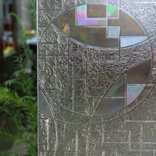 90 см* 200 см Высокое качество УФ статичный клеящийся для личного пространства декоративная ПВХ полупрозрачная пленка для окна непрозрачная