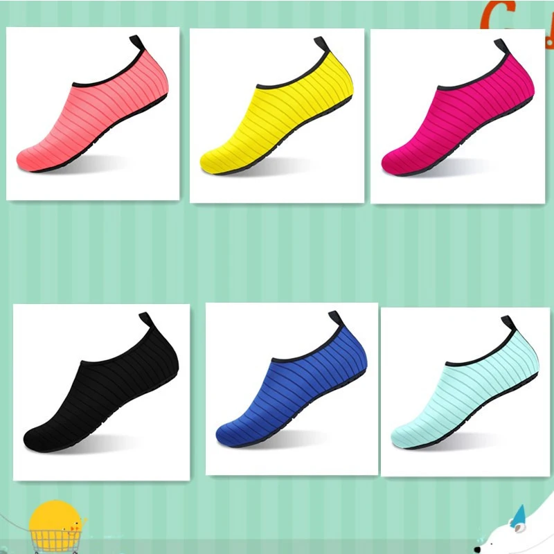 

Kyncilor Beach Shoes 2009 Summer Explosion Men's and Women's Striped Skin Wading and Stream Tracking Swimming Shoes