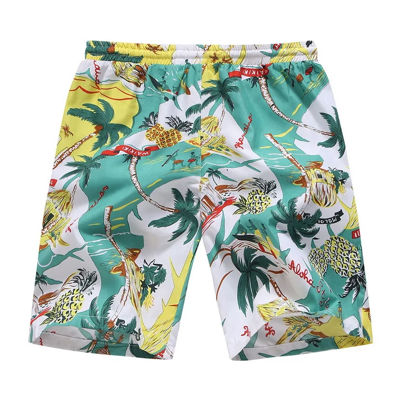 Модные мужские Цветочный принт Пляжные шорты летние плавательные пляжные шорты купальный костюм пляжные шорты Мужские Шорты для купания Pantalonetas