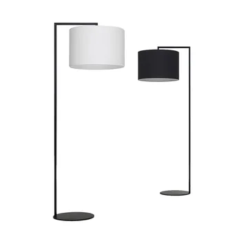 

LED Floor Lamp with Metal Shaft and Circular Base in 165cm Height