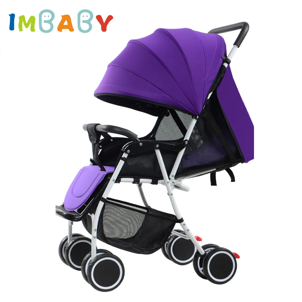 IMBABY Lightweight Baby Stroller Big Infant Stroller High