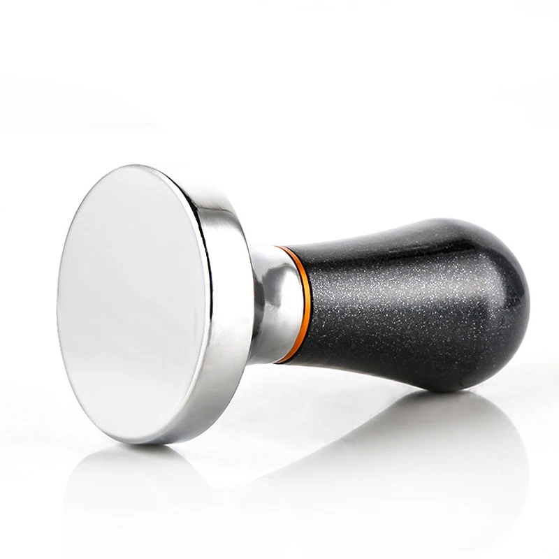 

Premium Barista Coffee Tamper with Flat Base, Coffee Distributor / Leveler tool