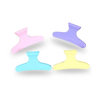 

3pcs/pack Colorful Butterfly Holding Hair Clamps Clips Claw Section Styling Tools Hairdressing Tool