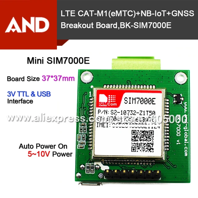 Mobile IoT Modules,SIM7000E Development Kit,Australian NB