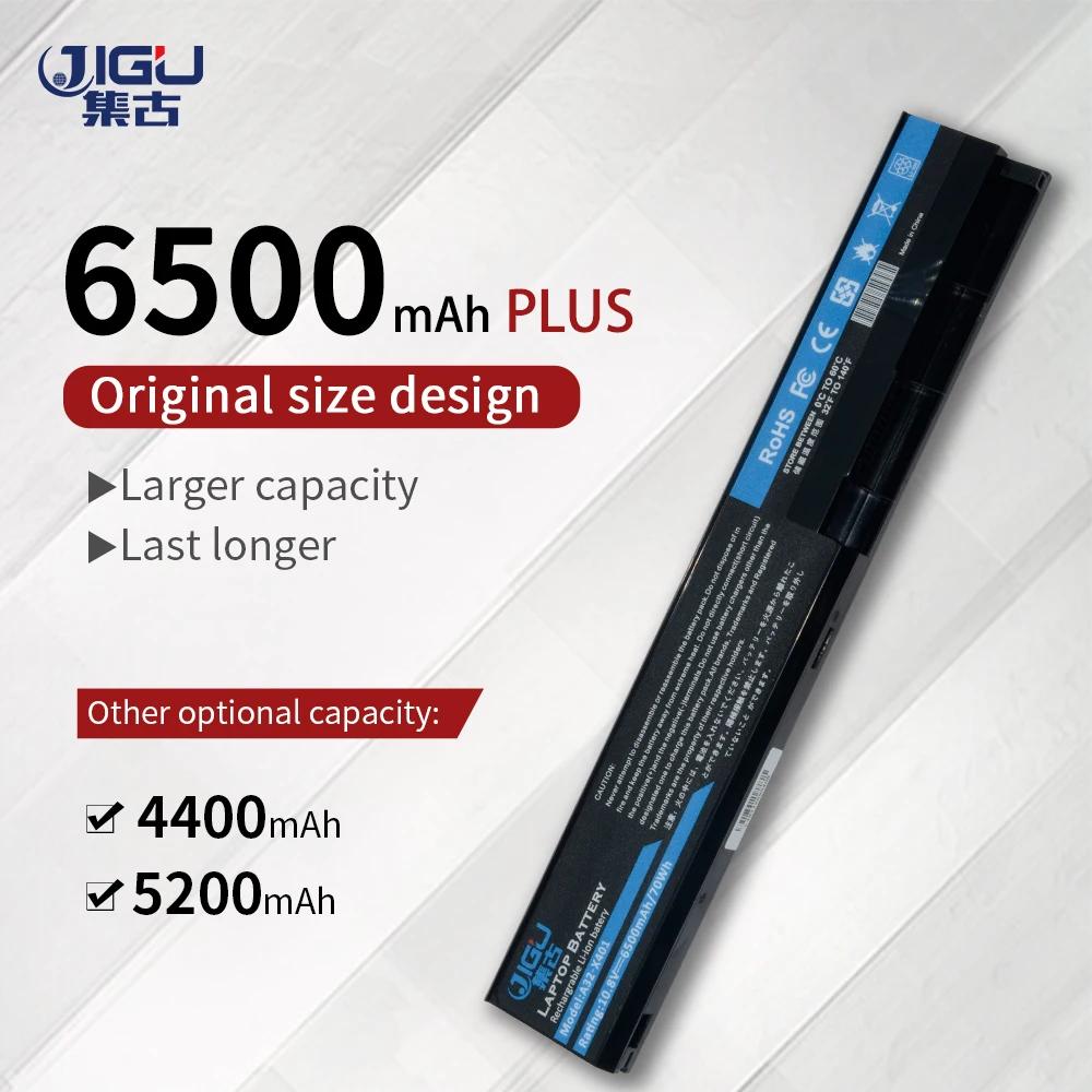 JIGU Аккумулятор для ноутбука Asus X301 X301A X401 X401A X501A 6 ячеек A31 X401|laptop battery|battery for asuslaptop