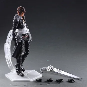 10" DISSIDIA FINAL FANTASY FFVIII Squall Leonhart Play Arts Face-lifting PVC Action Figure Collectible Model Toy BOX 26CM L256 10" DISSIDIA FINAL FANTASY FFVIII Squall Leonhart Play Arts Face-lifting PVC Action Figure Collectible Model Toy BOX 26CM L256