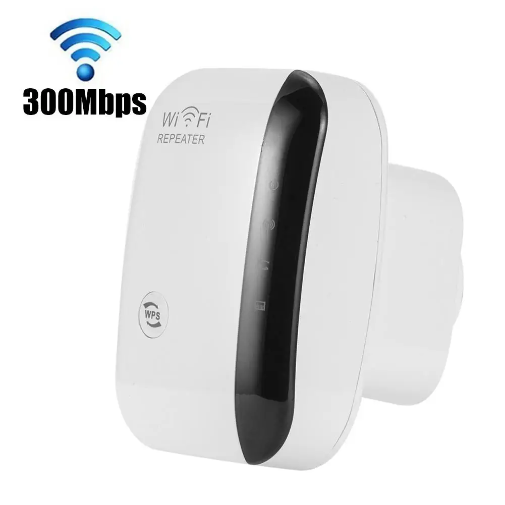 

US/EU/UK Plug Socket 300Mbps Wireless WiFi Router AP Repeater WLAN Extender