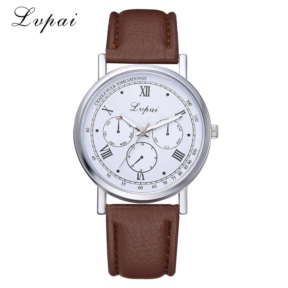 Fashion Women Watch Lvpai Casual Quartz Leather Band Watch Analog Wrist Watch For Ladies Gift Fashion Women Watch Lvpai Casual Quartz Leather Band Watch Analog Wrist Watch For Ladies Gift