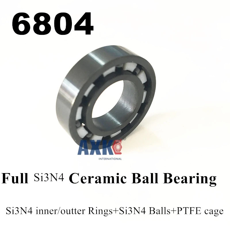 

6804 si3n4 full ceramic bearing 20*32*7mm bearing