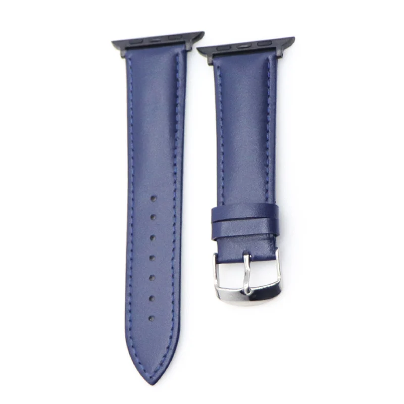 Classic leather for the Apple Watch Collection 4 3 2 1 with iwatch calfskin and square buckle modern design Classic leather for the Apple Watch Collection 4 3 2 1 with iwatch calfskin and square buckle modern design