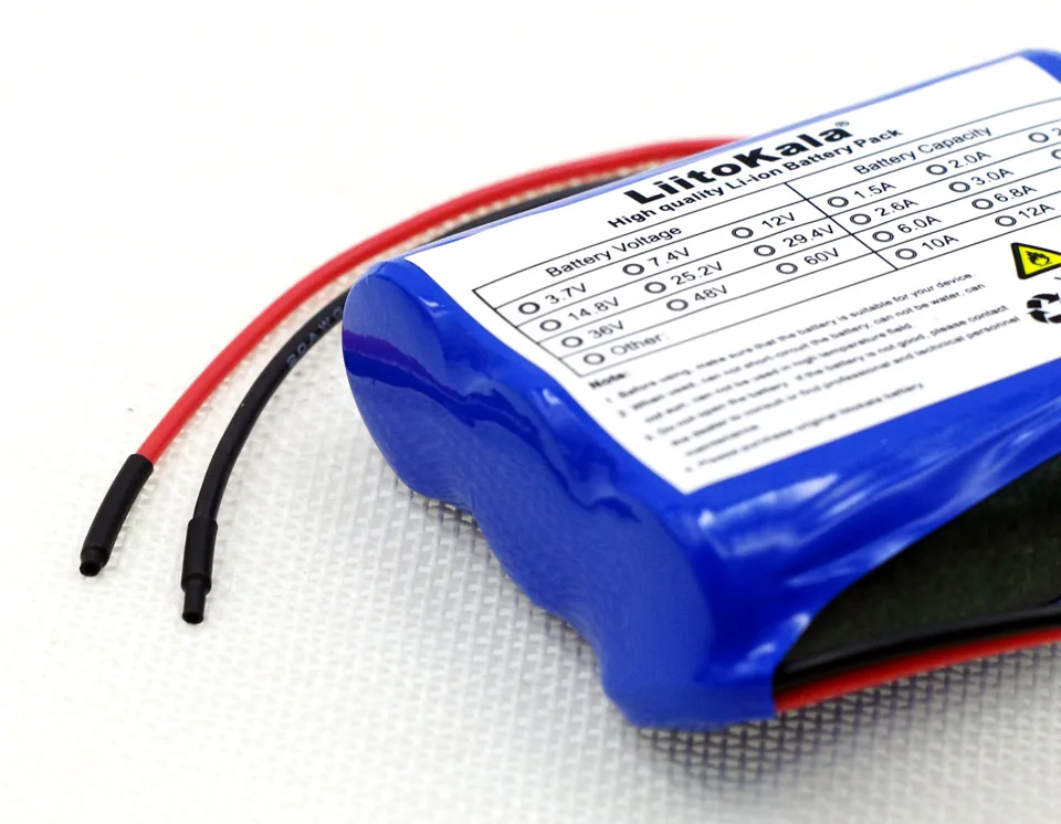 Liitokala N 12V 2600mAh литий-ионный аккумулятор 12,6 V 2.6A до 11,1 V CCTV Камера аккумуляторная батарея 18650 батареи