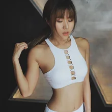 Спортивный топ для фитнеса, Женский спортивный жилет с ремешками, сетчатый бюстгальтер для бега, Размеры-L