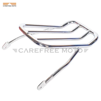 

Black Motorcycle Rear Fender Luggage Shelf Rack Case for Harley Sportster 1200 XL1200 48 72
