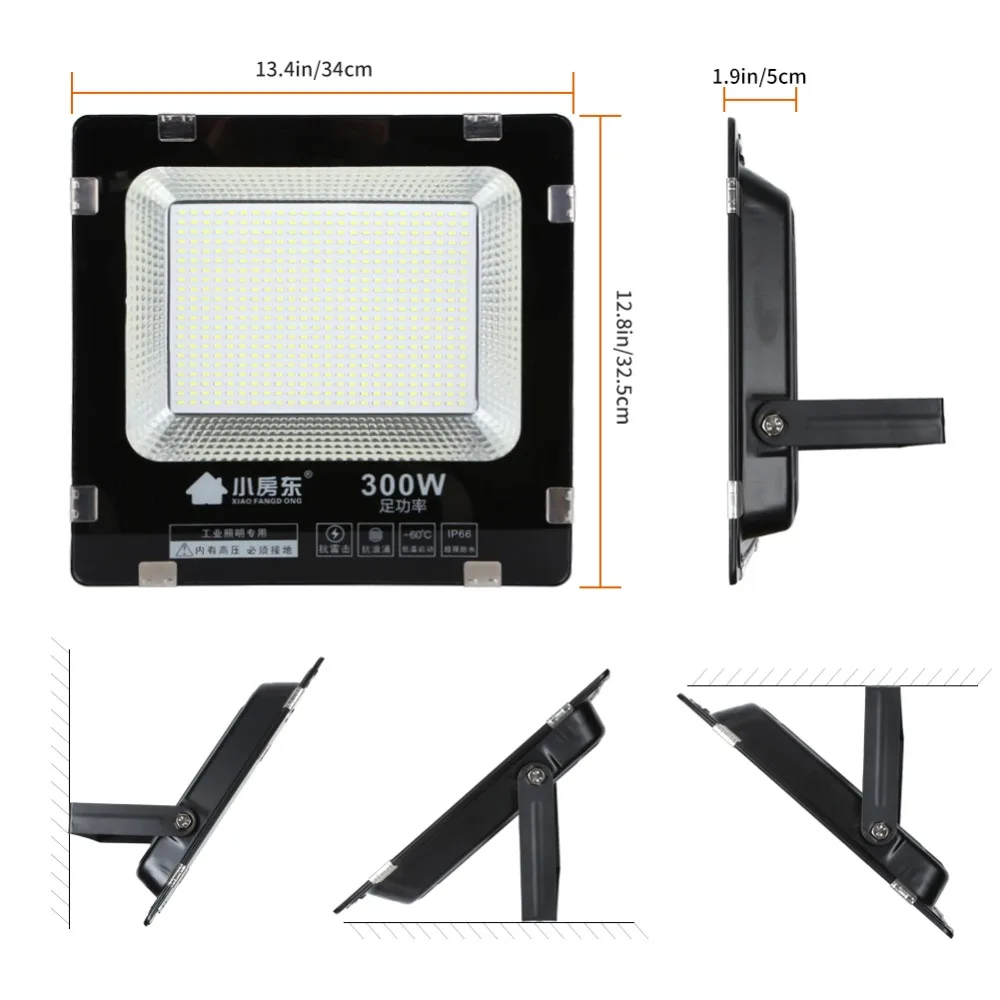 30w50w100w150w200w300w Светодиодный прожектор Ip66 водонепроницаемый открытый AC220V Светодиодный прожектор безопасности светодиодный прожектор отражатель точечный светодиодный