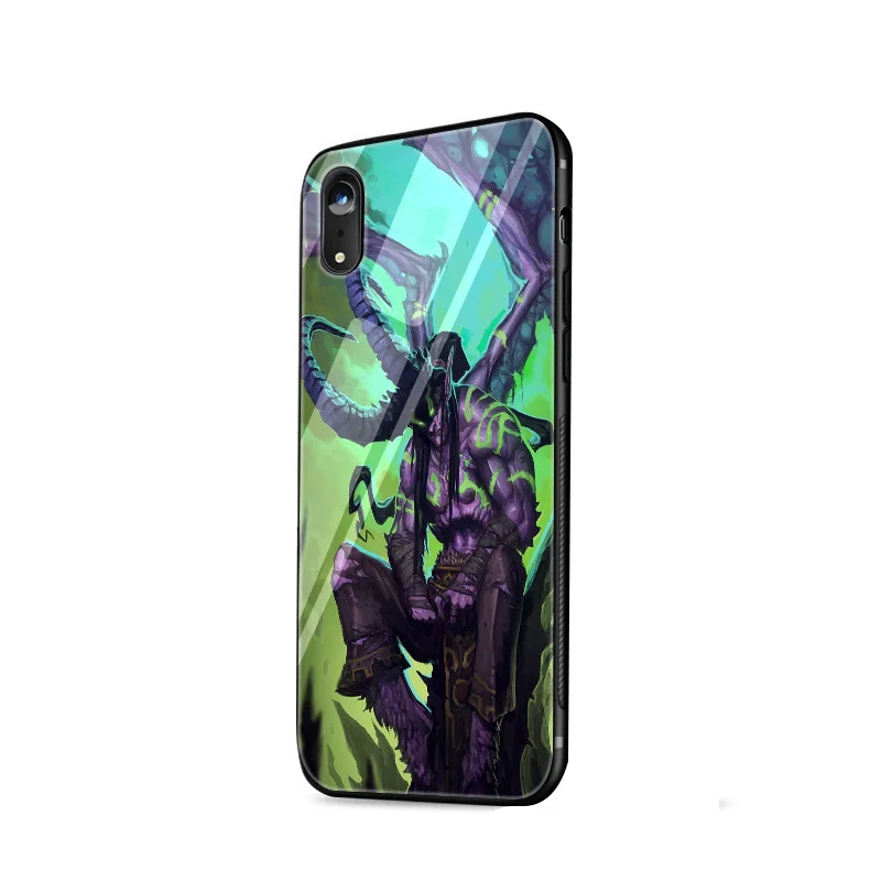 Защитное стекло Desxz World Of Warcraft чехол для iPhone 5 5S SE 6 6s 7 8 Plus XR X XS Max|Чехлы-накладки| |