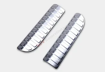 

2017 2014 - 2016 For Land Rover Range Rover Sport Stainless Inner Rear Bumper Guard Plate Cover *2