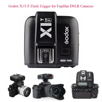 

Godox X1T-F TTL 1/8000s 2.4G Wireless Trigger Transmitter For Fujifilm Fuji X-Pro2,X-T20,X-T2,X-T1,X-Pro1,X-T10 DSLR Cameras