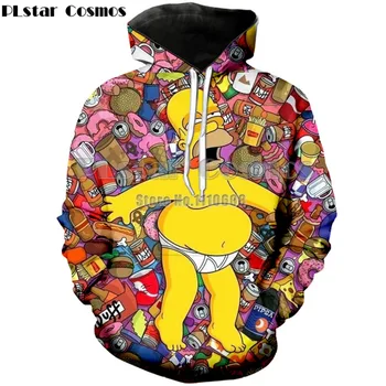 

PLstar Cosmos fashion 3D print Anime Pocket Hooded Sweatshirts Hoodies Pullovers Men Women Long Sleeve Outerwear New brand
