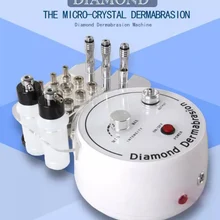 Многофункциональный 3 in1 Алмаз Микрокристаллическая дермабразия машина с вакуумным зажимом для Черный инструмент для удаления черных точек и прыщей опрыскиватель для очищения лица