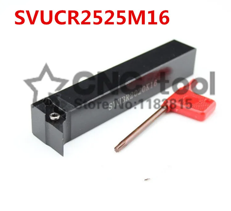 

SVUCR2525M16/ SVUCL2525M16 Metal Lathe Cutting Tools Lathe Machine CNC Turning Tools External Turning Tool Holder S-Type SVUCR/L