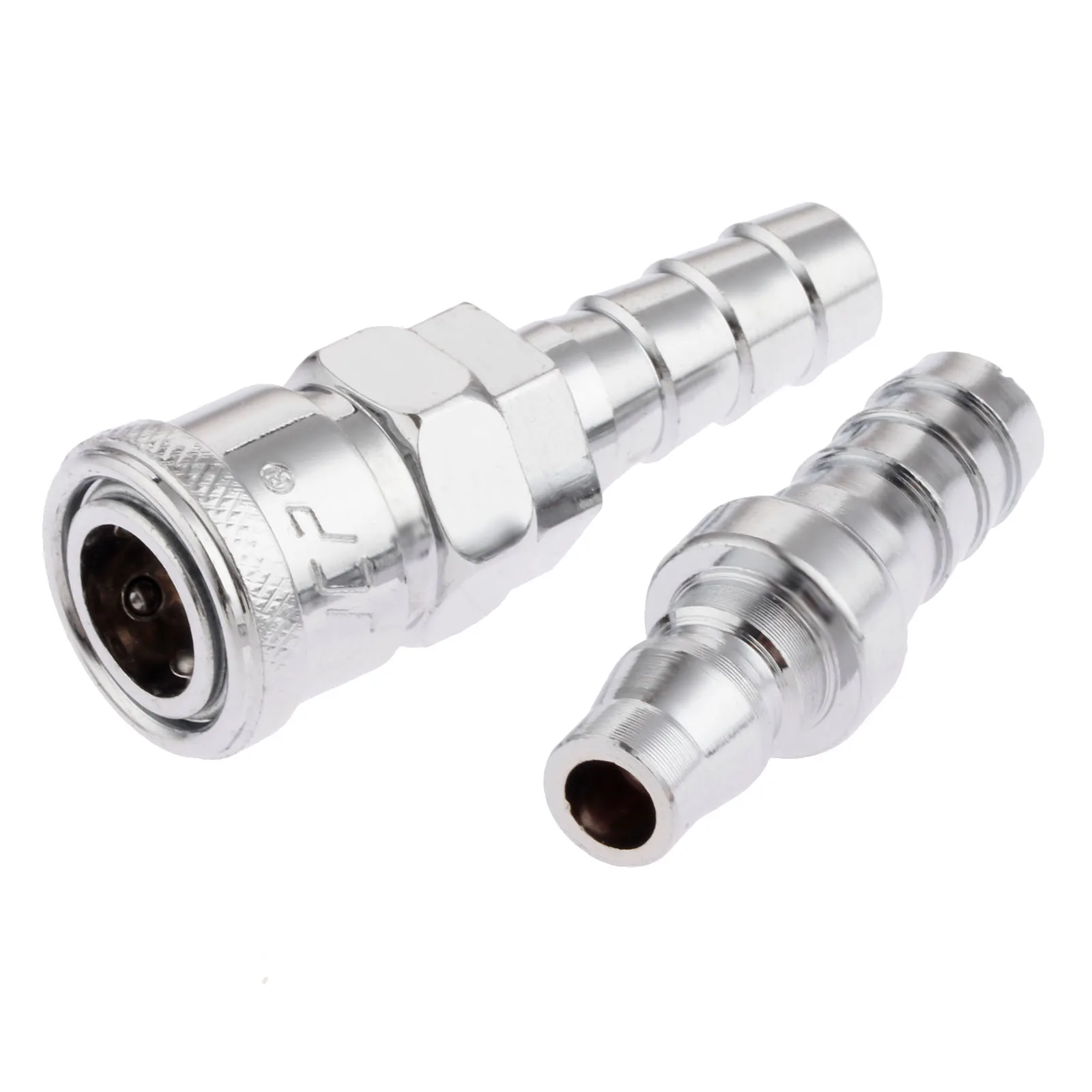 

2Pcs Iron Pneumatic Fittings Air Line Hose Compressor Connector Quick Release Coupler Air Line Fittings for 12mm Hose SH40 PH40