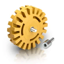 4 дюйма резиновый ластик колесо графика инструмент для удаления прокладки от колес-Pinstripe Двухсторонняя клейкая виниловая наклейка