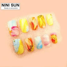 2016 New Fashion Completely Curved Fake Nail Tips Full Cover False Nails Artificial Nails For Free High Quality