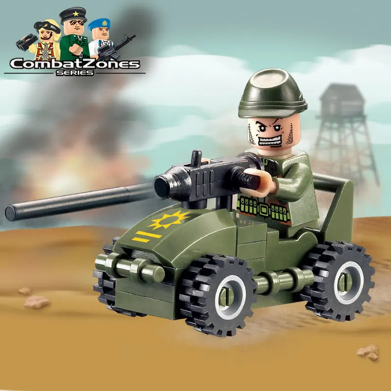 Enlighten Military Educational Building Blocks Toys For