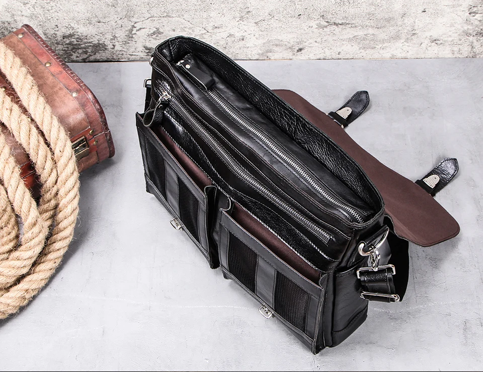 Cargo Crusader Leather Backpack