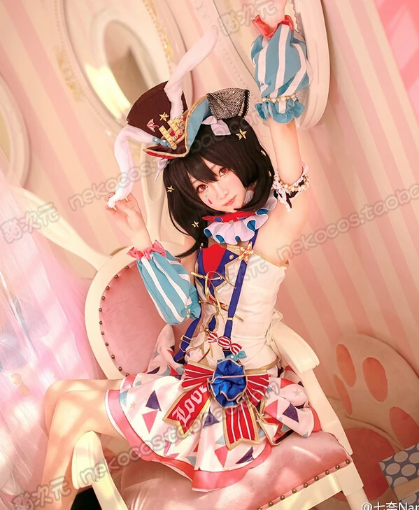 Аниме! Love Live! Костюм для косплея Nishikino Maki язава Нико всех участников цирковое
