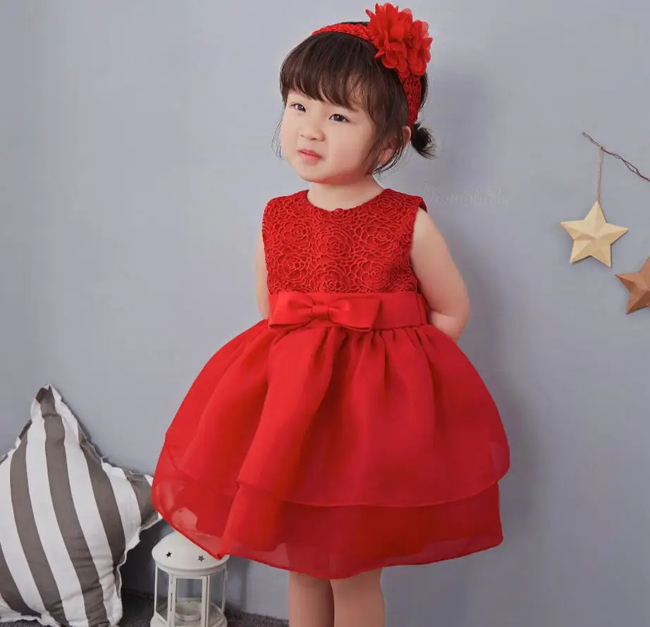 1 шт. розовый с белого и красного цветов для маленьких девочек кружево цветок роза