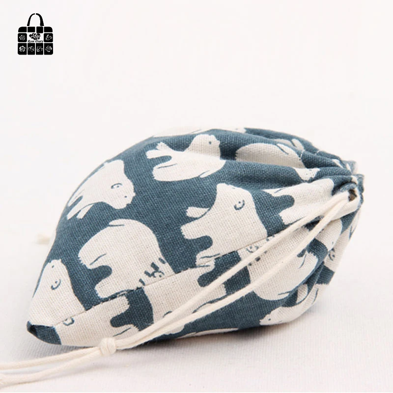 1pcs Polar bear 100% cotton bag Travel Accessories Clothes underwear shoes kids toy Storage Pouch Luggage Packing Organizers bag 1pcs Polar bear 100% cotton bag Travel Accessories Clothes underwear shoes kids toy Storage Pouch Luggage Packing Organizers bag