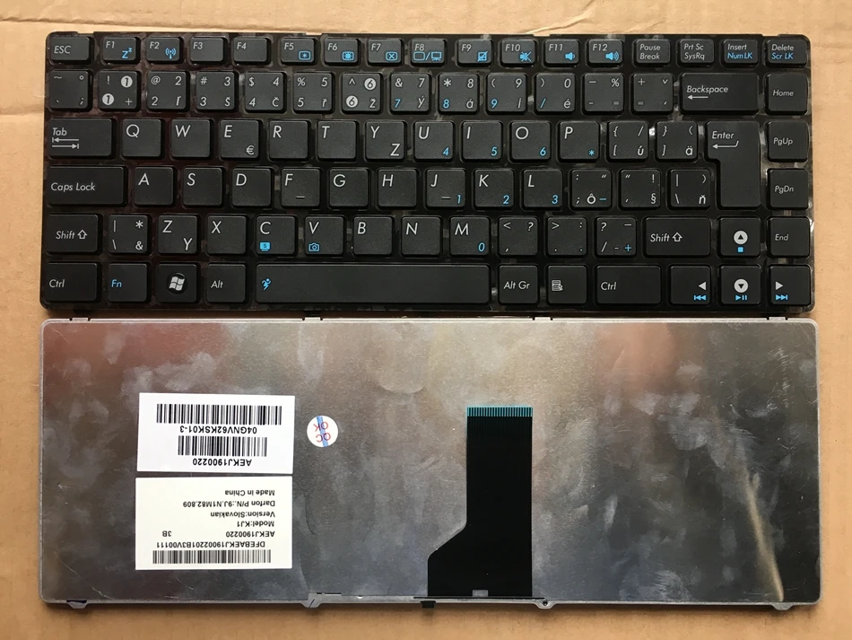 SK Slovak keyboard for ASUS A42 A42D A42J A42F K42 K42D K42J K42F K43 K43T X43J Laptop Keyboard SL Layout -1