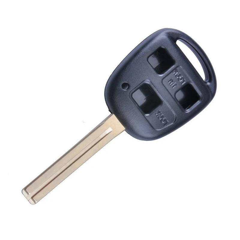 

3 Button Remote Key Protective Shell for Lexus GX470 RX350 ES300 RX300 Keyless Entry Key Fob Case Cover Replacement