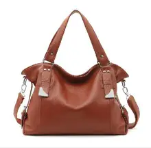 100% Genuine Leather Shoulder Bag Women Leather Handbag 2015 Women Messenger Bags Fashion Tote Bolsas Crossbody Bag