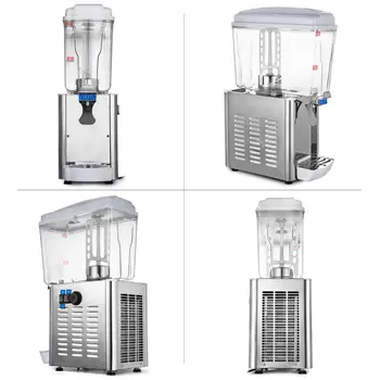 

Mixing Power Is Huge Commercial 18L 4.75Gal Hot Cold Drink Juice Dispenser Beverage Milk Juicer