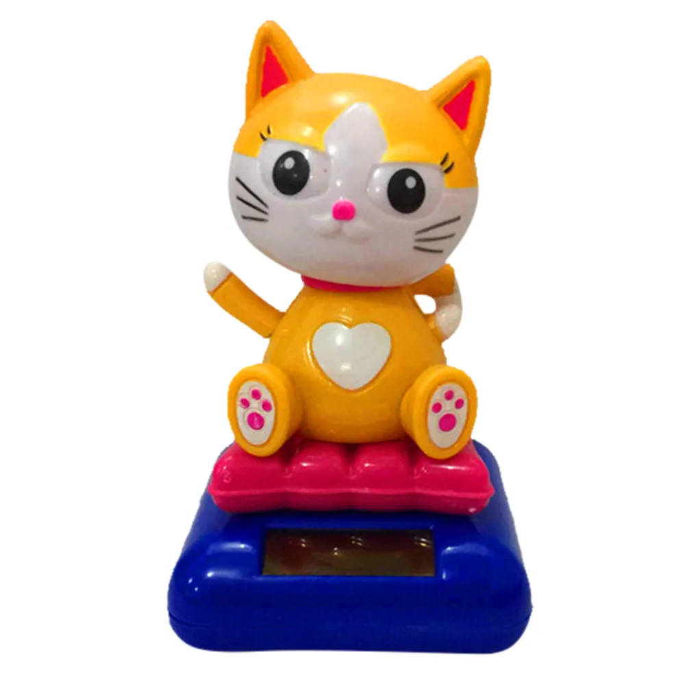 

CARPRIE Solar Powered Dancing Animal Swinging Animated Bobble Dancer Toy Car Decor New drop shipping