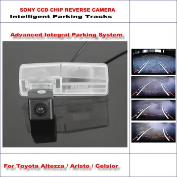 

Backup Rear Reverse Camera For Toyota Altezza / Aristo / Celsior / HD 860 * 576 Pixels 580 TV Lines Intelligent Parking Tracks