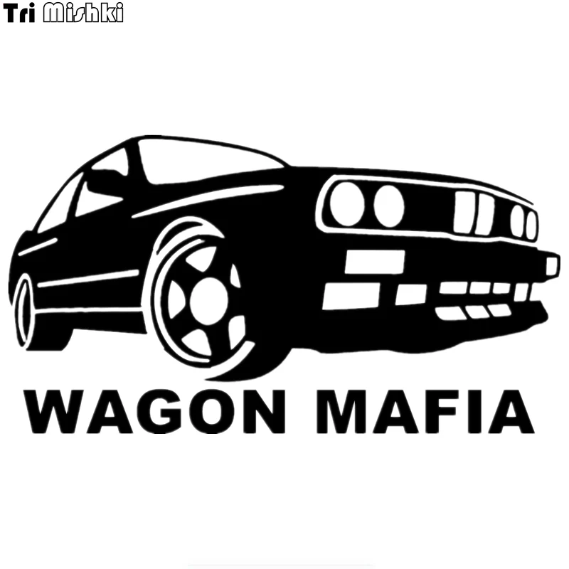 Tri Mishki HZX243 10.8*20см 1 4шт прикольные виниловые наклейки на авто wagon mafia for bmw e30 m3 машину