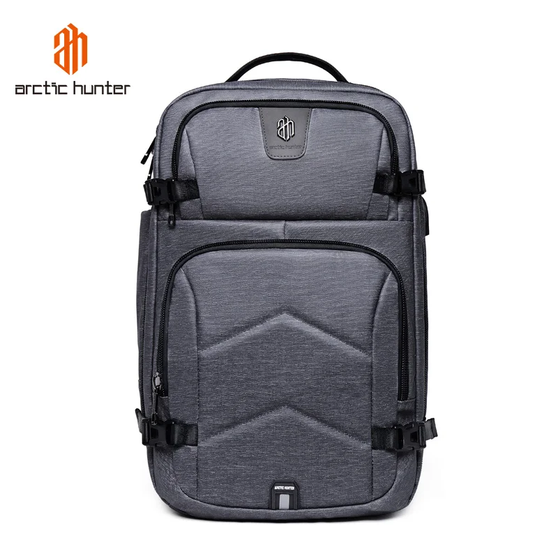 

ARCTIC HUNTER Backpack Men Multifunction USB Charging & Headphone 17inch Laptop Backpacks Travel Backpack Mochila Hombre Bagpack