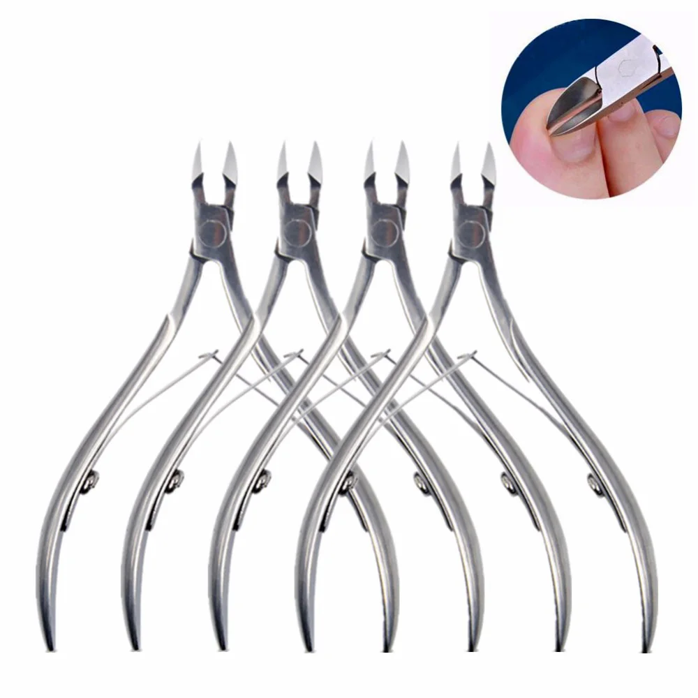 1 Pc нержавеющей ножницы для кутикулы щипцы для кутикулы Радуга Clipper Scissor мертвой кожи средство для снятия маникюра ногтей инструмент