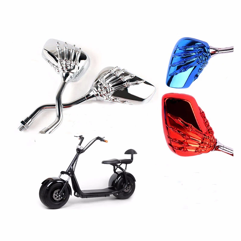 Flash Deal Electric Scooter Adult Citycoco Nocturn Fat Tire E-Bike 1000w Automatic Rechargeable Battery Hydraulic Double Disc Double Seat 3