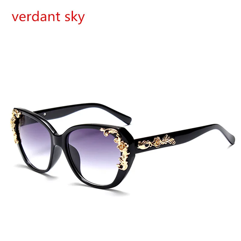 

2017 Luxury Cat Eye Shades Sunglasses Women Unique Brand Designer Sun glasses Fashion Style Sunglasses UV400 Original box