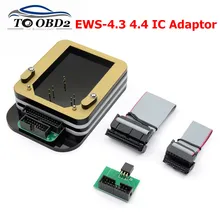 EWS-4.3 4.4 ic adaptador para bmw (não há necessidade de ligação fio) a bordo de leitura para xprog/ak90/r270/r280 plus programador ews4 ic adaptador
