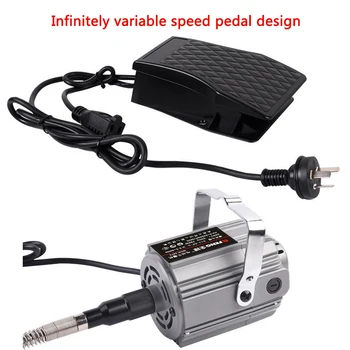 

Hard Core Suspension Hanging Mill Professional Jade Carving Machine Flexible Shaft Engraving Root Carved Chuck Handle Drill 780W